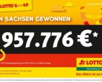 „6 Richtige“ bringen eine knappe Million Euro in den Landkreis Leipzig
